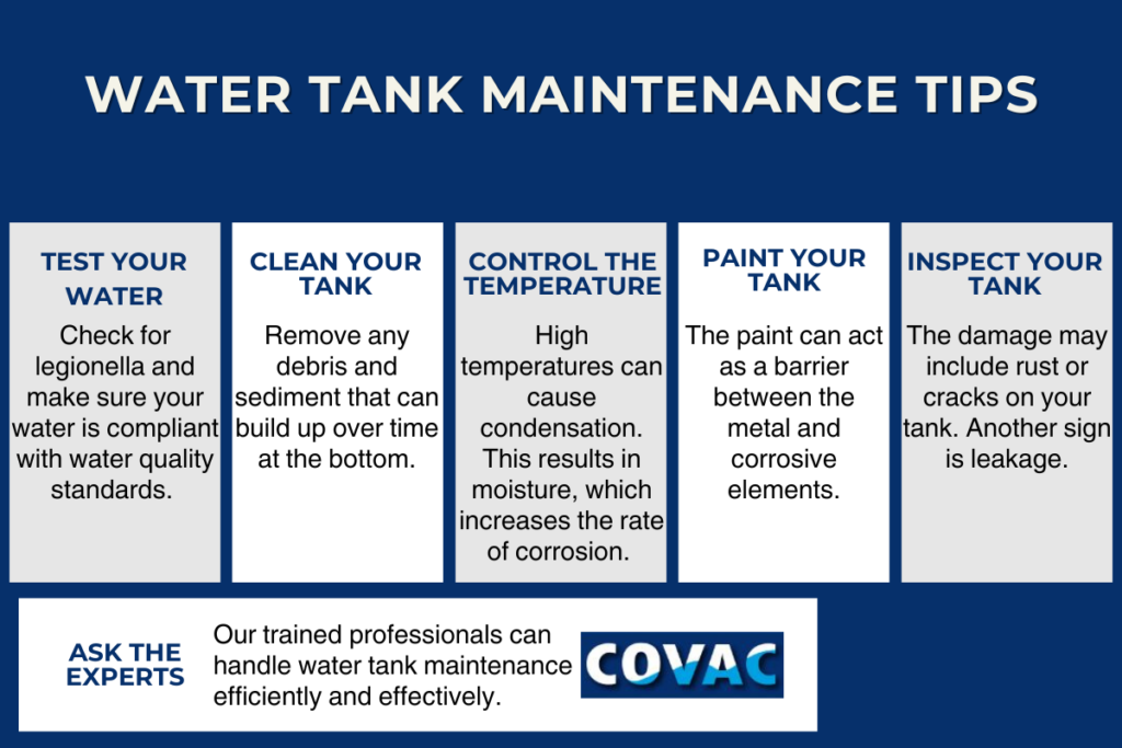 Water tank maintenance tips to prolong the life of your water tank