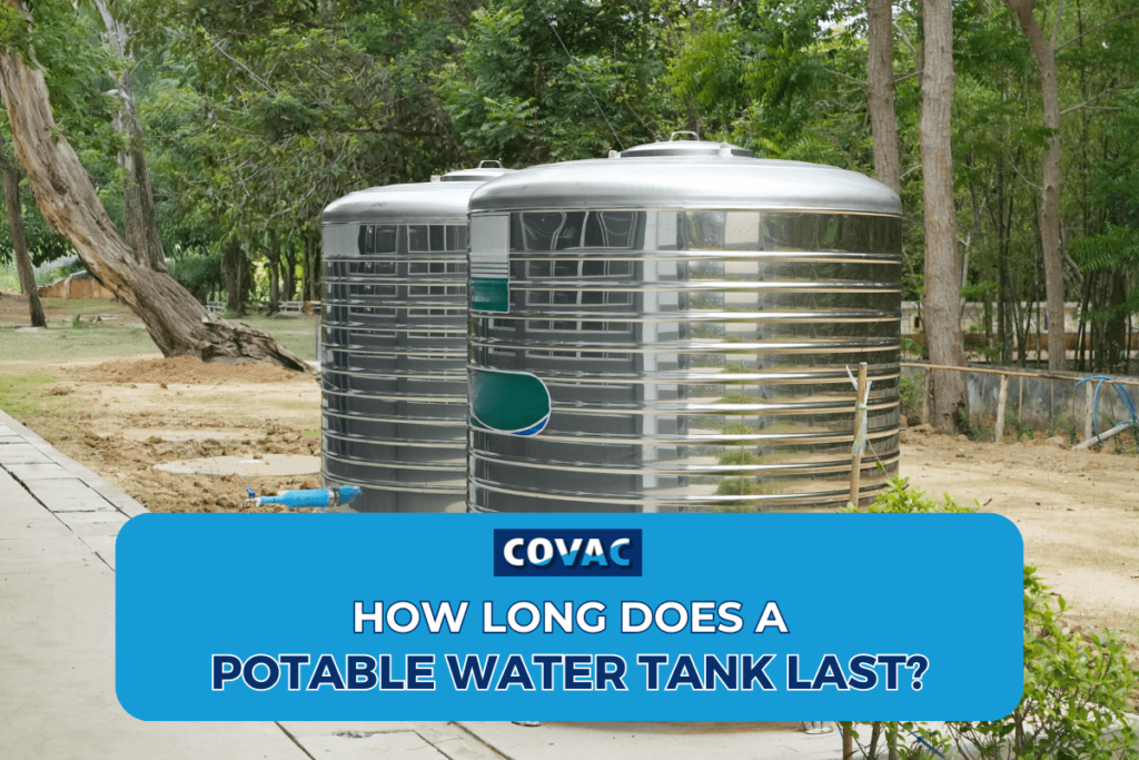 how long does a potable water tank last?